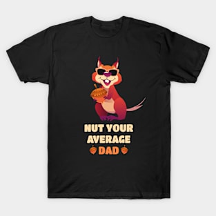 Funny Squirrel Dad T-Shirt